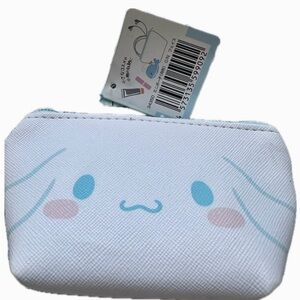 Daiso Sanrio Cinnamaroll White and Blue Coin Purse